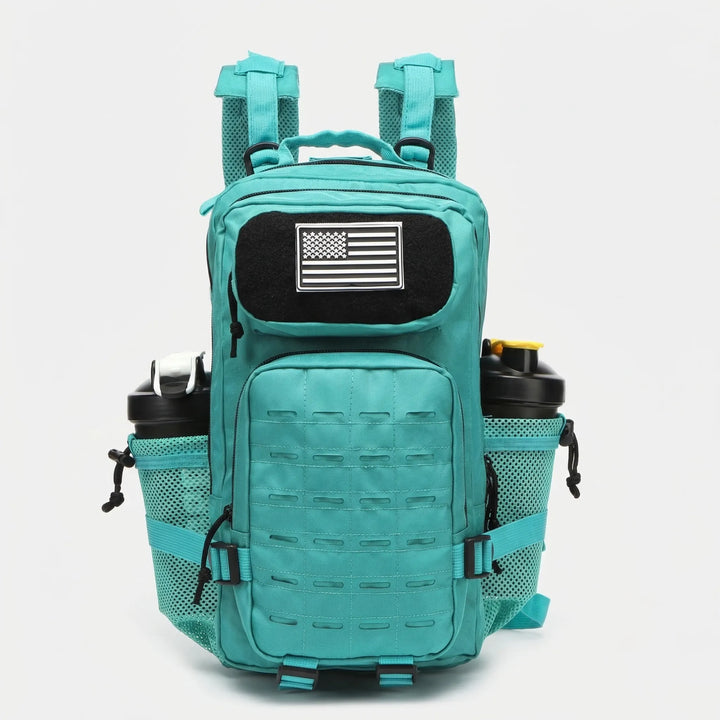 Durable high-capacity tactical hiking backpack with MOLLE system, essential camping & outdoor gear.
