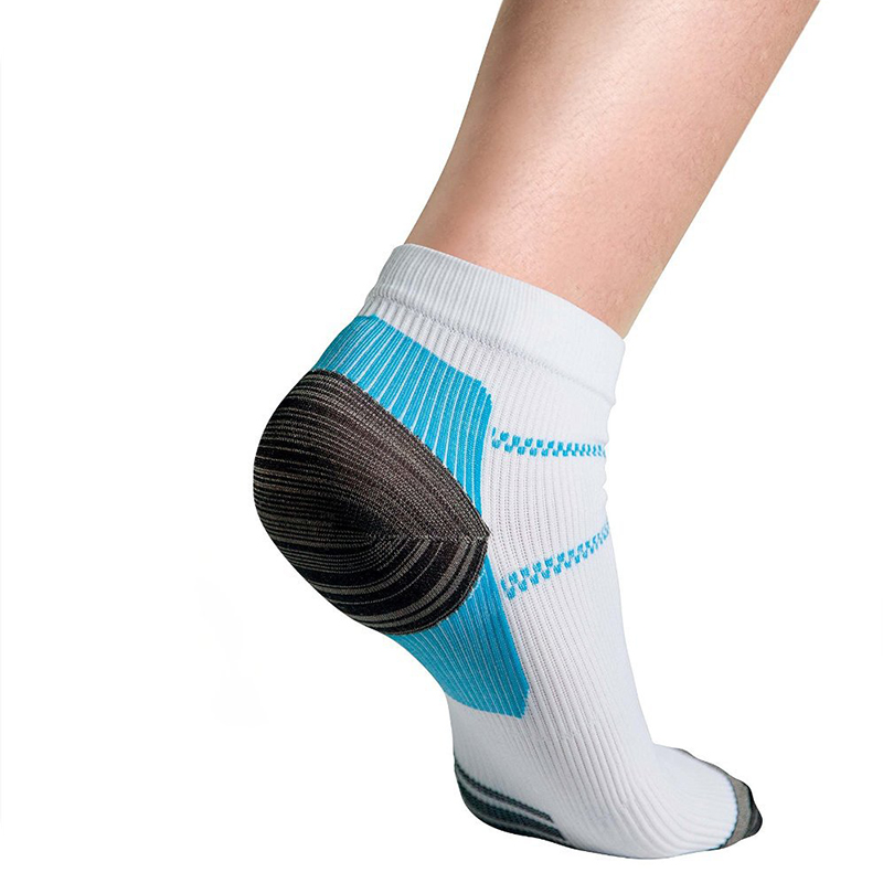Unisex therapeutic compression stockings for leg support, improved circulation, and swelling relief.
