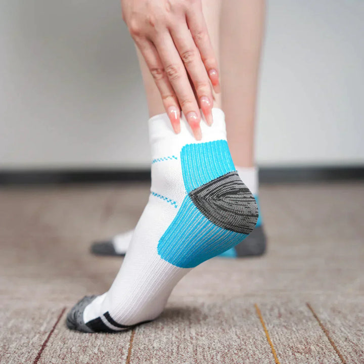 Unisex TheraSupport compression socks for leg support, comfort & blood circulation.