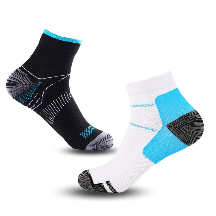 TheraSupport travel compression socks prevent DVT & provide leg support on long journeys.