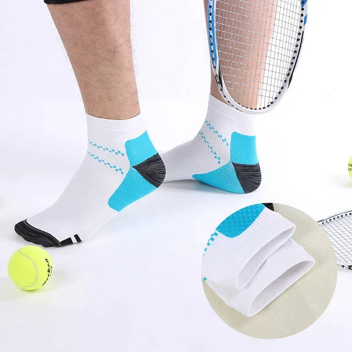 Orthopedic TheraSupport compression socks for targeted leg and ankle support.
