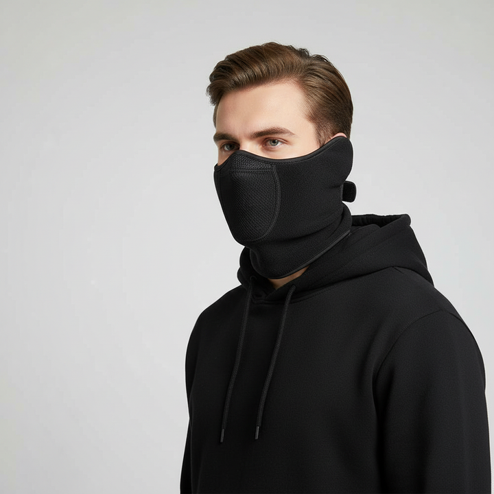 Unisex ThermaShield thermal fleece neck warmer and face cover for extreme cold