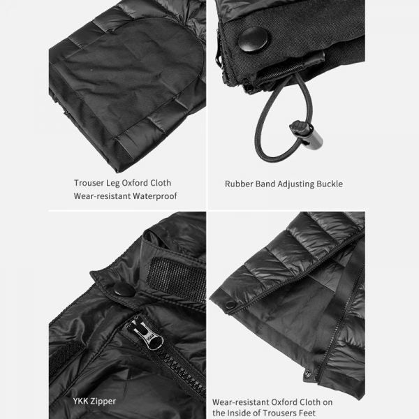 Durable outdoor thermal pants, unisex cold weather apparel for camping, hiking & winter adventures.