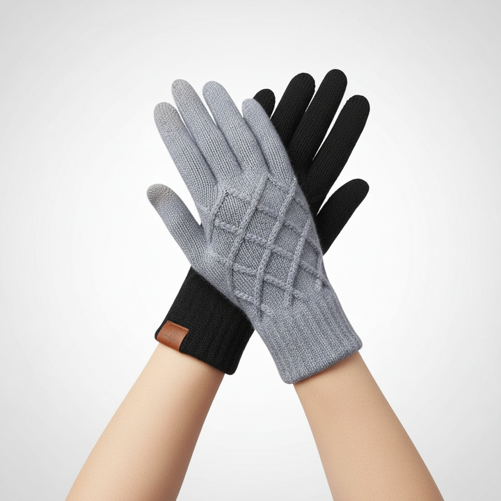 Soft fleece-lined thermal gloves, bulk pack, perfect for cold weather activities