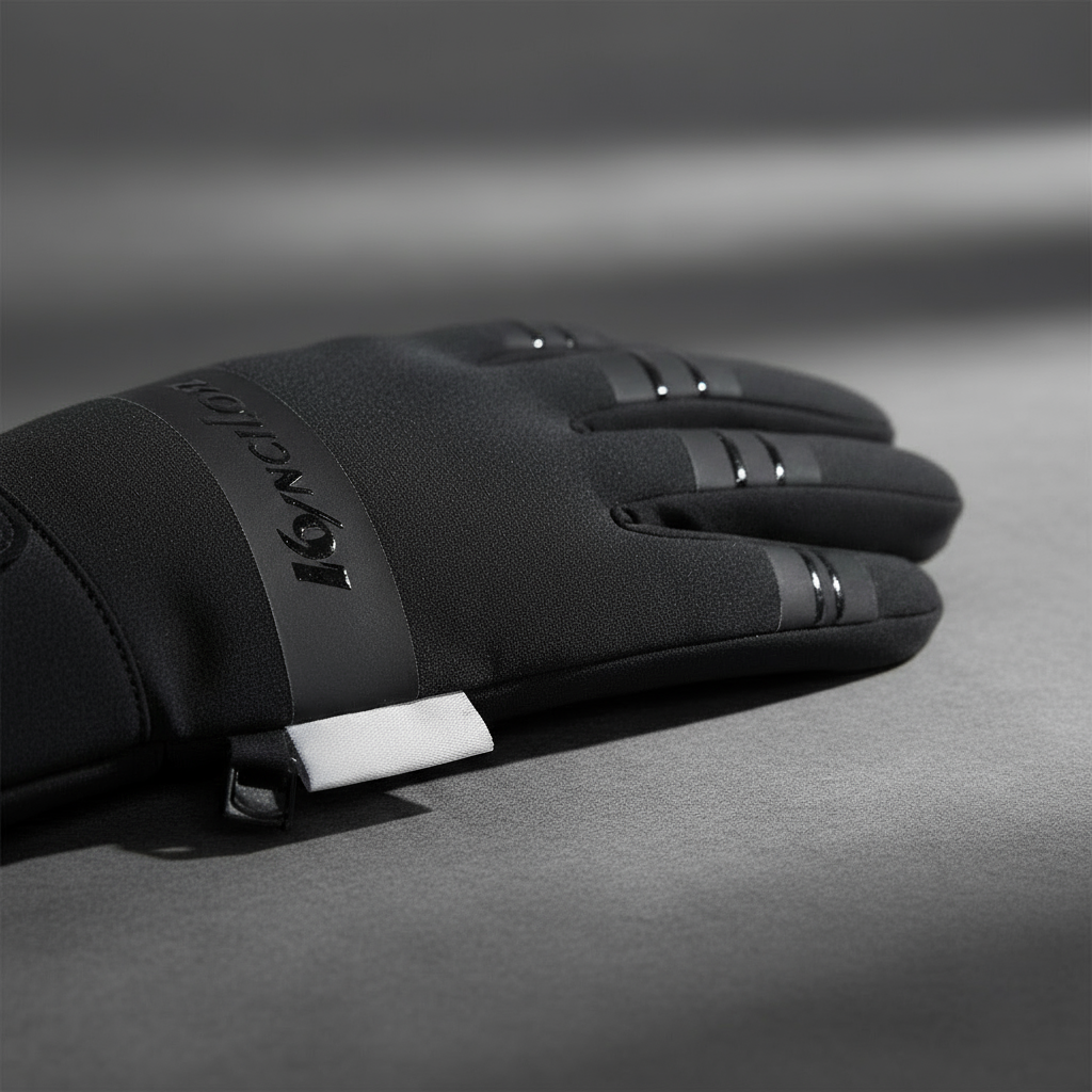 Cold weather athletic gloves, windproof and thermal.
