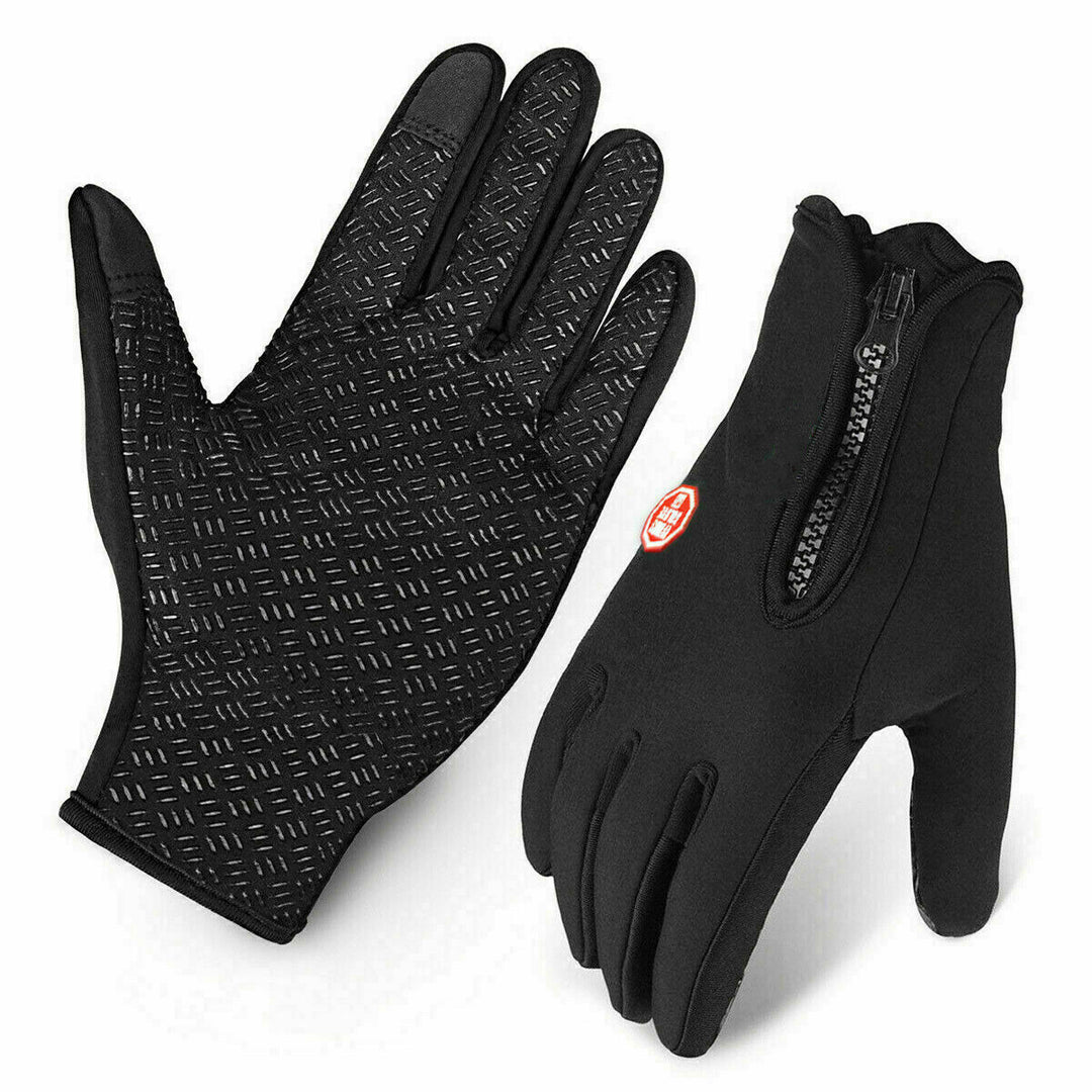 Sleek unisex thermal winter gloves featuring accurate touchscreen functionality.