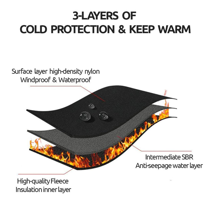 Durable unisex thermal gloves, ideal for all cold weather outdoor work & activities.