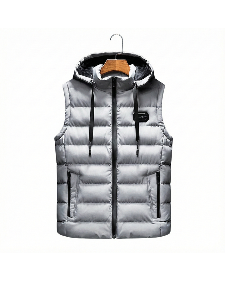 Unisex Thermo Alpine Insulated Vest, lightweight & water-resistant, ideal for cold weather outdoor performance.