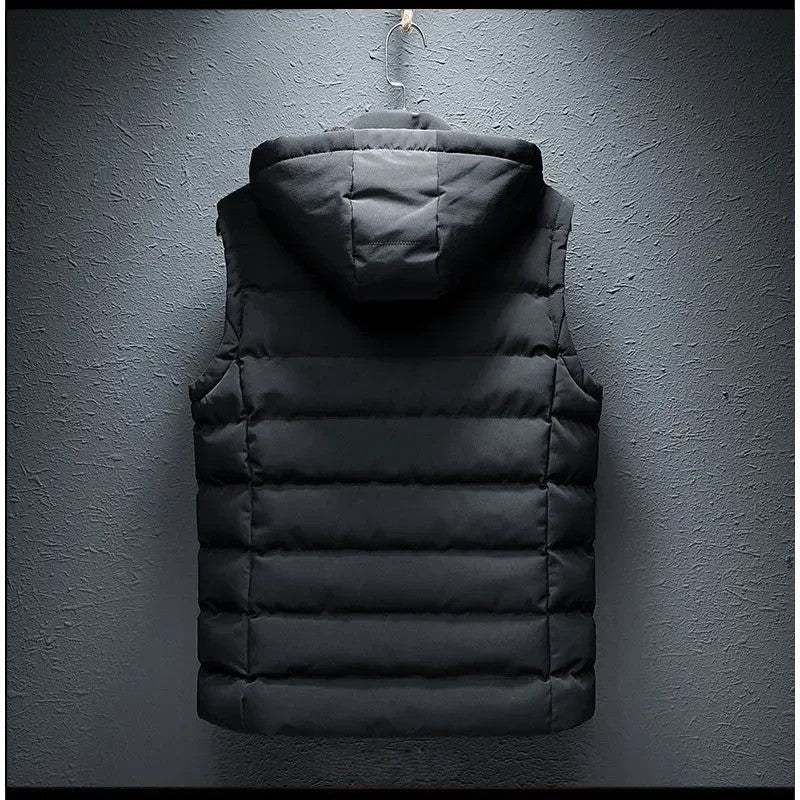 Thermo Alpine outdoor vest for men & women, offering warmth and performance in cold, wintry conditions.