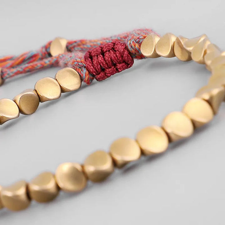 Gift a meaningful Tibetan Buddhist Harmony bracelet. Handcrafted natural stone jewelry for meditation & inner peace.