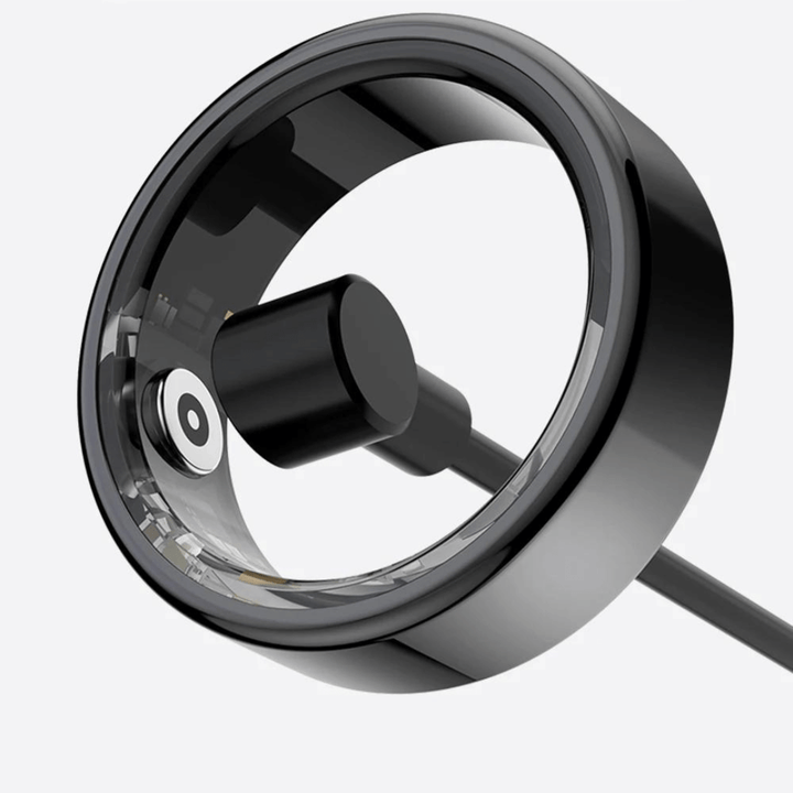 Titanium smart ring for easy 24/7 heart rate, sleep, & activity tracking. Enhance your wellness.