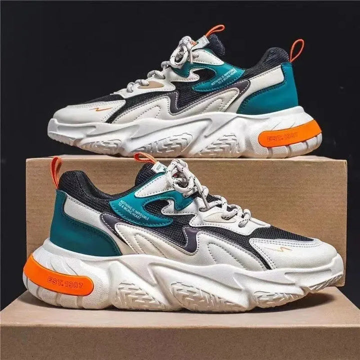 Stylish unisex water-repellent hiking trainers. Lightweight design for versatile trail exploring & comfortable city walking.