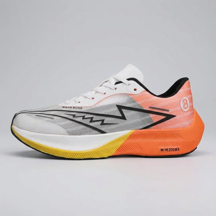Detail of the cushioning technology in Trinity unisex road running and training shoes.