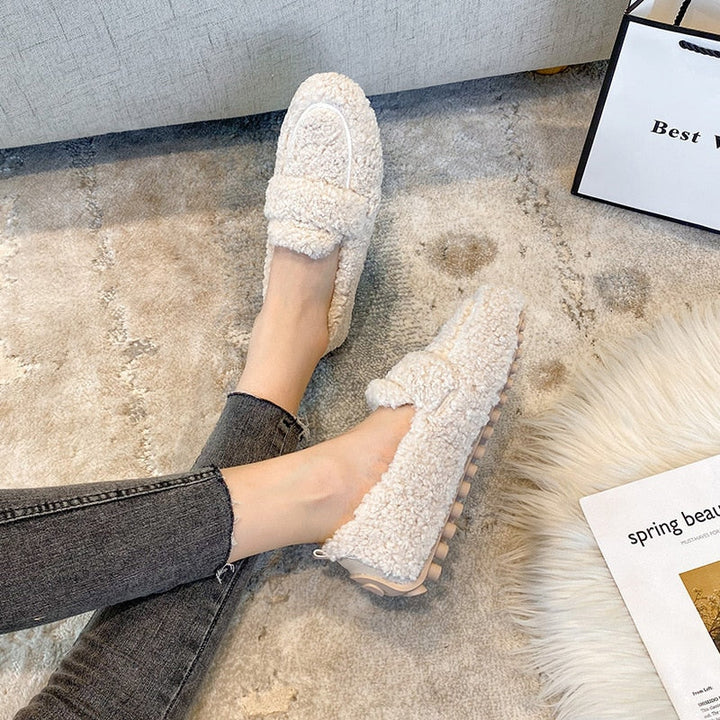 Step into warmth with these ultra cozy unisex winter house shoes, ideal for cold weather comfort.