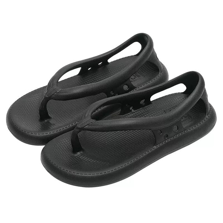Unisex waterproof EVA sandals, essential foldable summer beach footwear