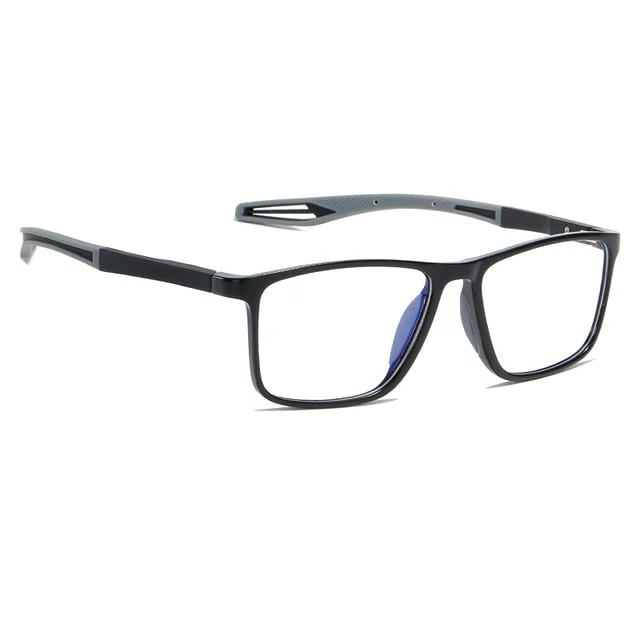 Ergonomic ultralight multifocal reading glasses, unisex design ensuring comfort & crisp vision for daily use.