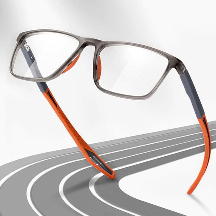 Clear vision progressive eyewear, ultralight design for both reading and distance correction, unisex style.