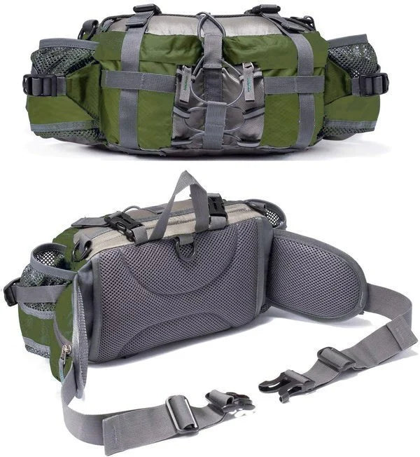 Travel hydration waist bag: ultralight, waterproof, unisex, and perfect for outdoor adventures.