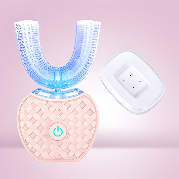 Advanced ultrasonic electric toothbrush for plaque removal, gum care & overall dental hygiene.