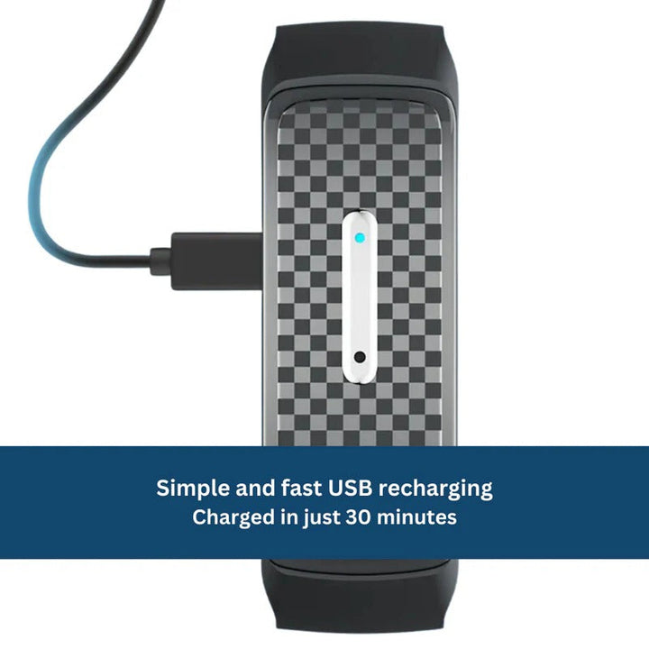 Stay protected with this unisex ultrasonic mosquito repellent bracelet. Chemical-free & wearable bug protection.
