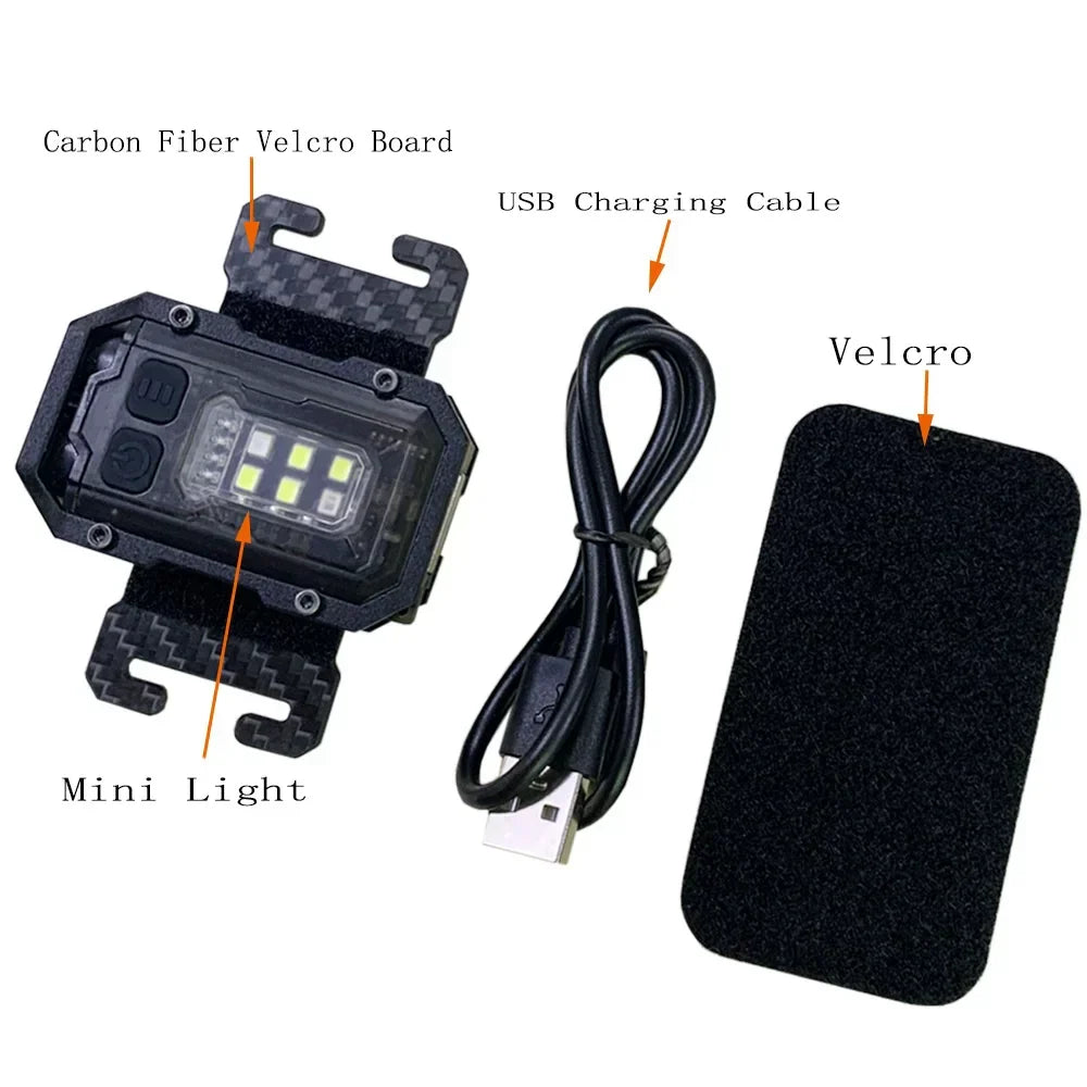 Durable USB rechargeable LED tactical flashlight for camping, hiking, and emergency lighting needs.
