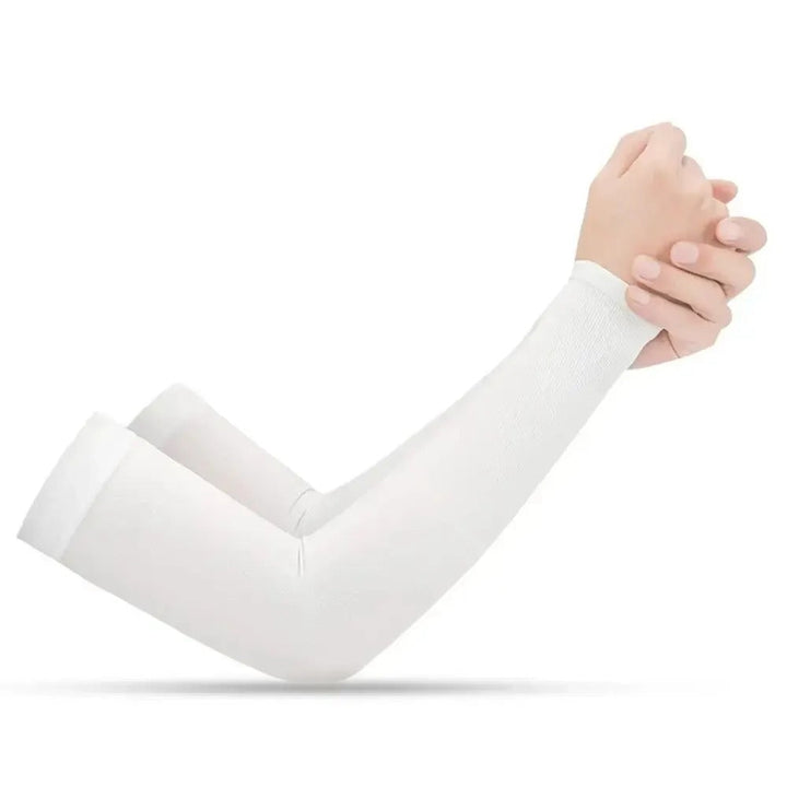 Unisex UV Protection Arm Sleeves, UPF 50+, ideal for outdoor sports & sun protection.