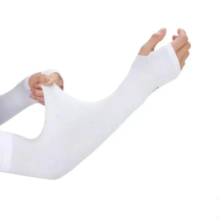 Sun protection arm sleeves for tattoo cover & sensitive skin. Great for outdoor comfort & athletic use.