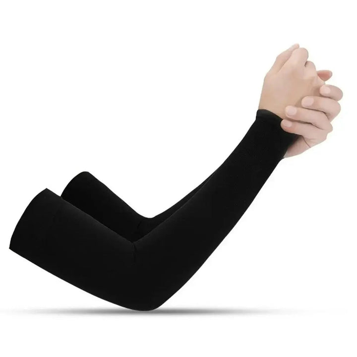 Unisex sports arm sleeves, UPF 50+ for cycling & outdoor activities. Sun & UV protection gear.
