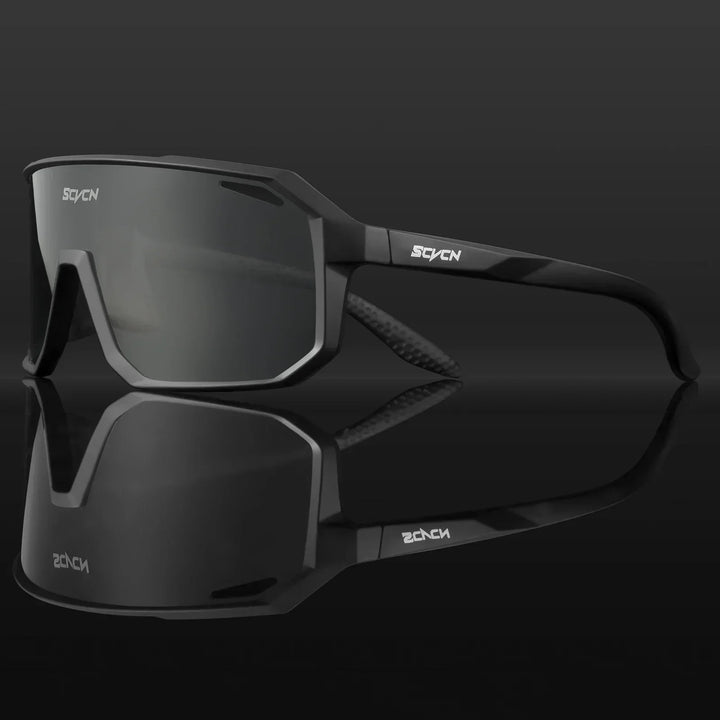 Durable unisex UV400 sport eyewear, built for intense mountain biking & outdoor adventures.