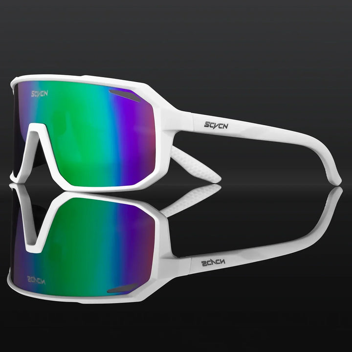 Mountain bike sunglasses with advanced UV400 protective lenses for superior outdoor performance.