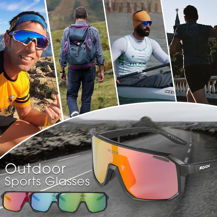 Female model with UV400 sport eyewear, perfect for an active lifestyle & outdoor protection.