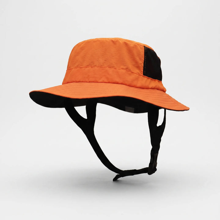 Unisex wide brim surf bucket hat. Ventilated design ensures sun protection & comfort for all outdoor adventure activities.