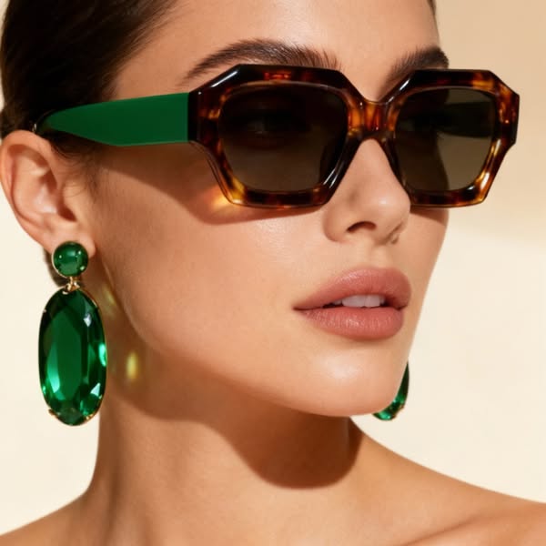Unisex Ventura statement sunglasses, bold design with UV400 protection eyewear.