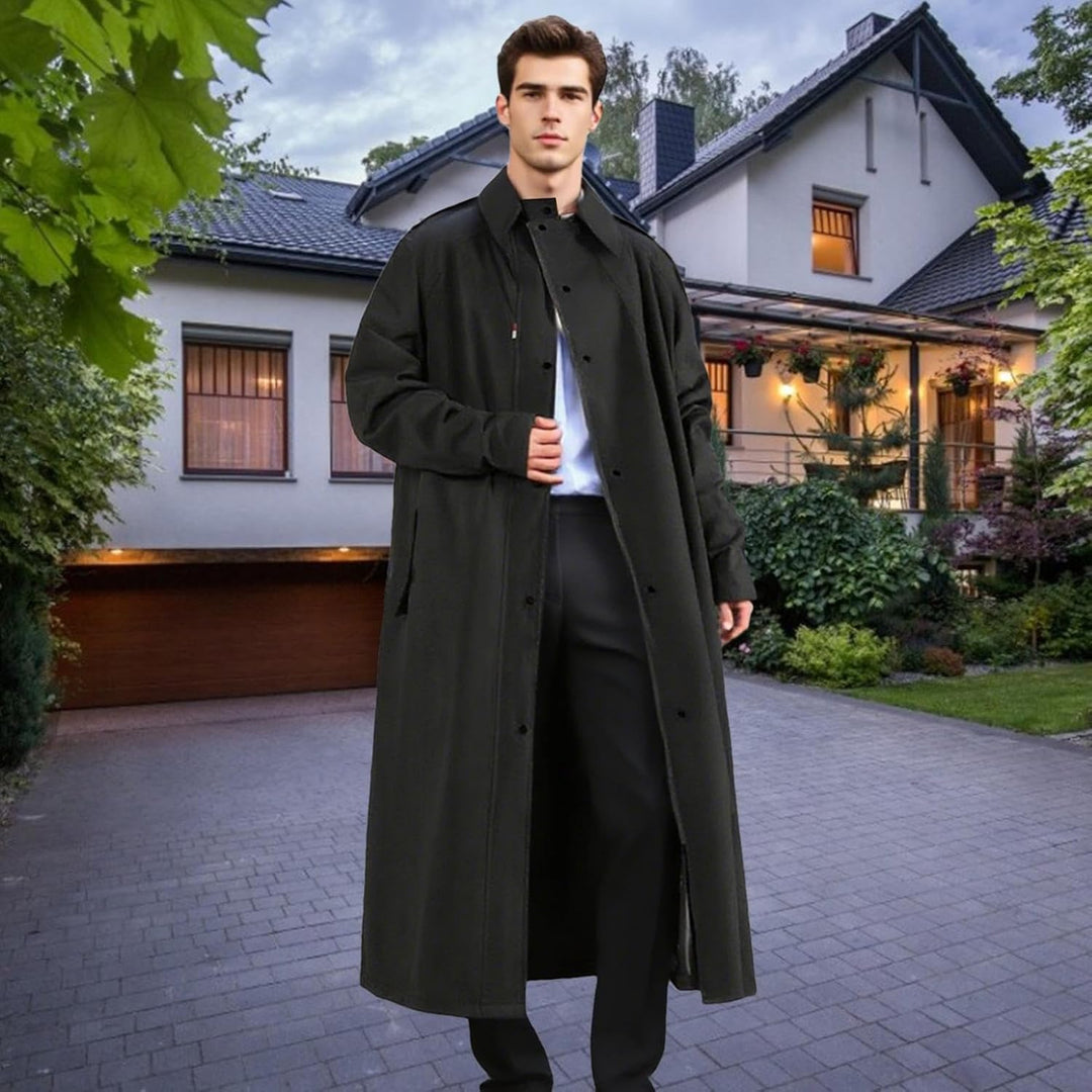 Veridra long raincoat for adults, lightweight and packable, and designed for ultimate waterproof performance