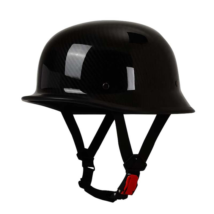 ECE DOT Certified Unisex Vintage Open-Face Motorcycle Helmet for ultimate rider protection.