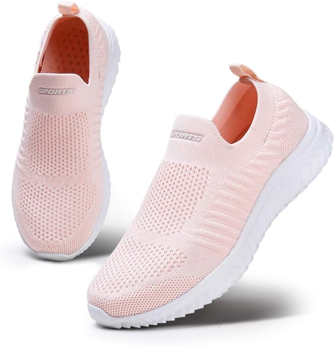 Orthopedic slip-on footwear for bunion and heel spur support, relief from foot pain.