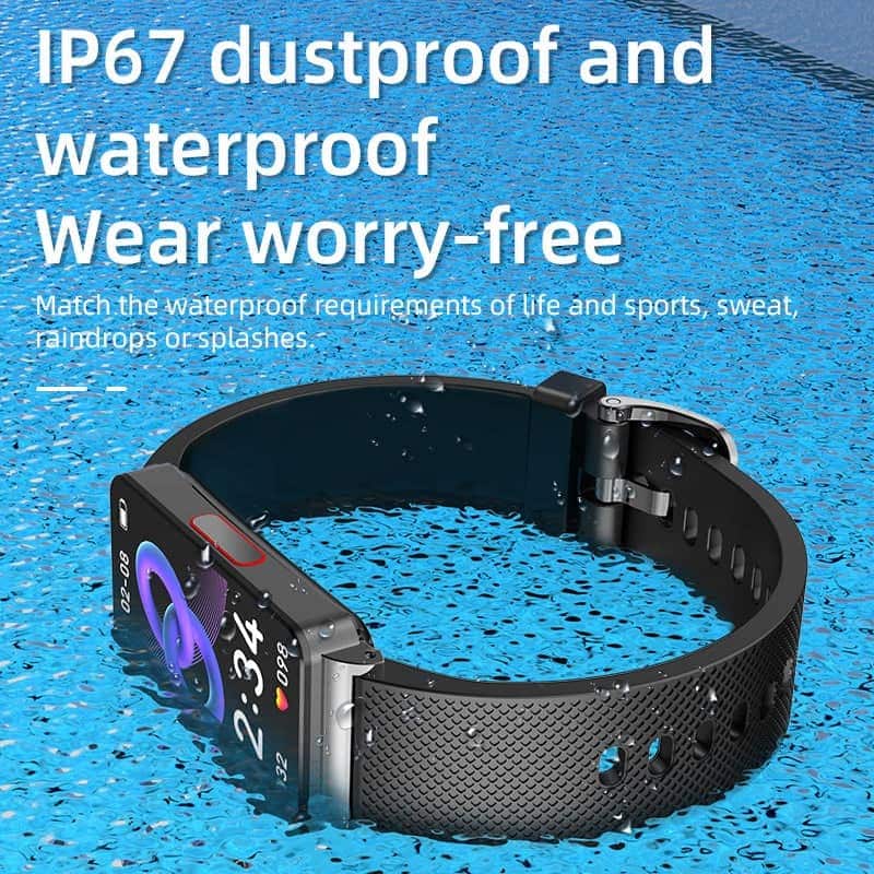 Unisex VitalTrack smart health gadget, a waterproof fitness tracker bracelet for all-day wellness tech.