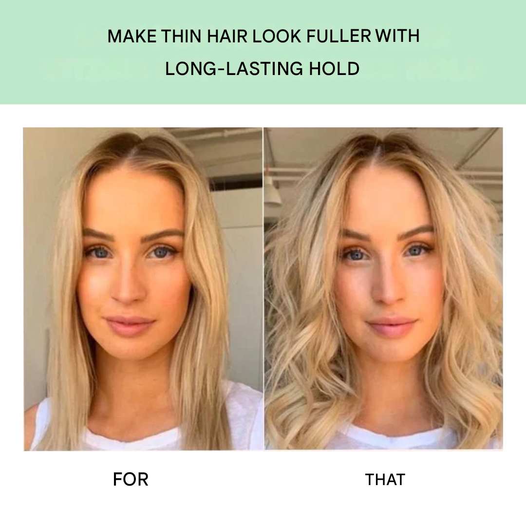 VoluBoost instant volume hair spray. Achieve a natural-looking root lift & lasting fullness for all hair types with ease.