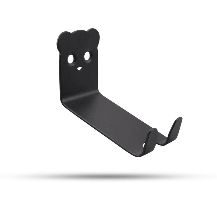 Compact unisex wall-mounted bike hanger rack, strong carbon steel for reliable bicycle storage.