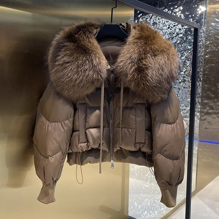 Unisex warm puffer jacket, ideal for winter & cold weather. Lightweight, stylish outerwear for casual use.
