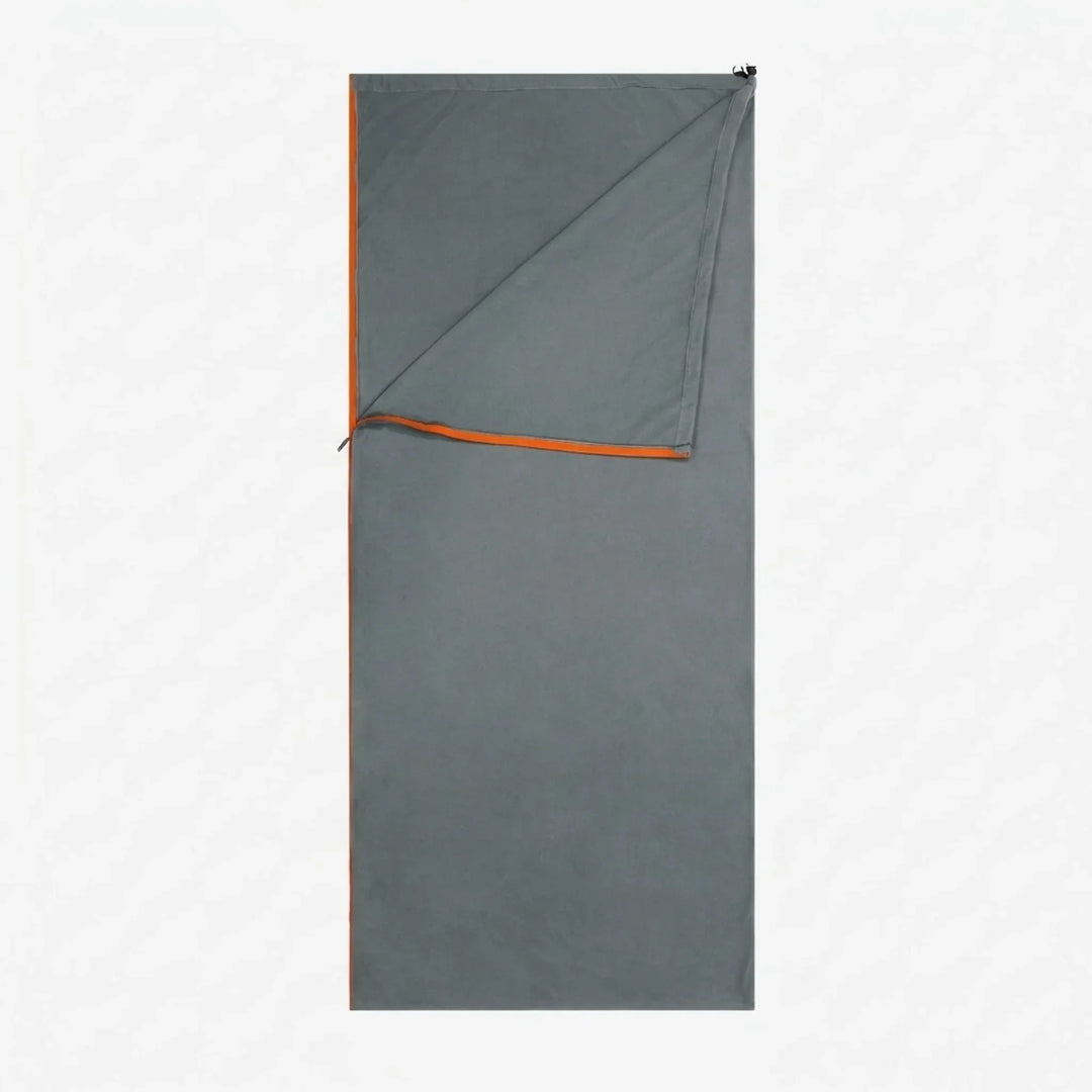 Soft fleece sleeping bag liner, lightweight for camping & travel. Adds warmth, comfort & extends bag life for outdoor adventures.