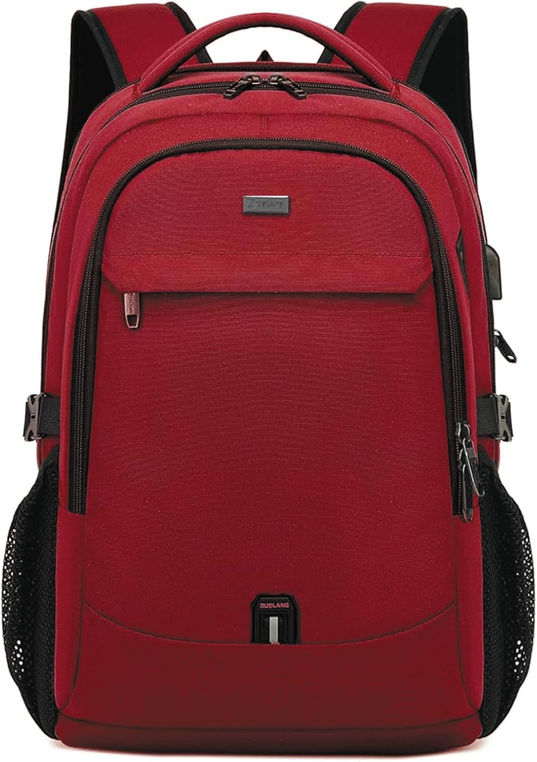 Organized daily use backpack, anti-theft design & USB charging capability.