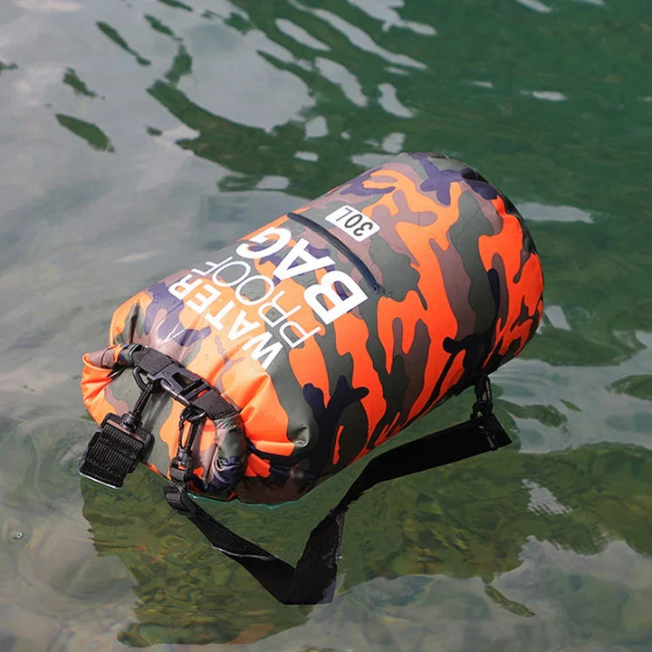 High-capacity unisex waterproof backpack. Features wet/dry separation for all your outdoor & travel needs.