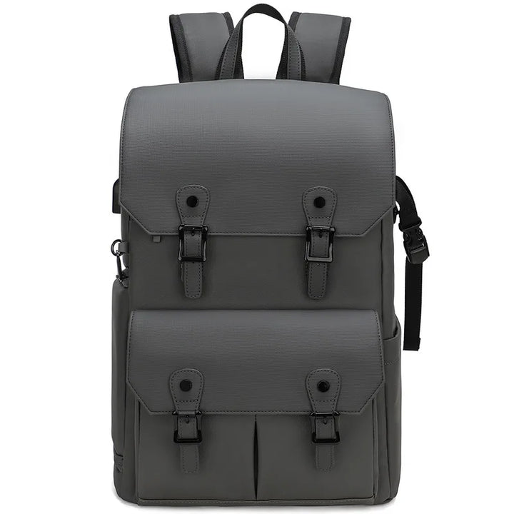 Multiple waterproof camera shoulder bags, unisex, in large capacity, stacked to show variations for photography gear