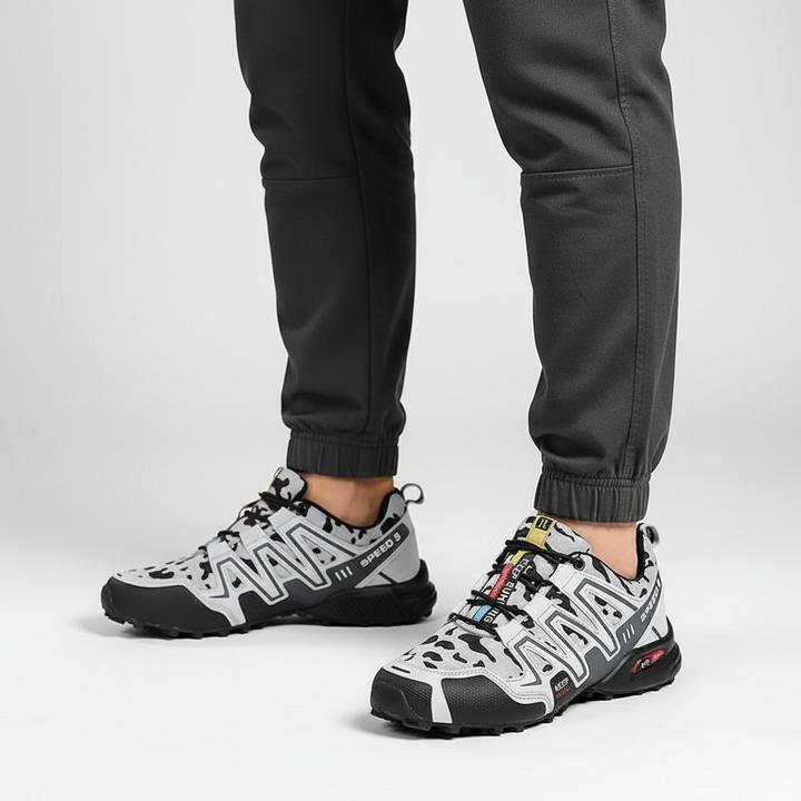Adeline unisex waterproof hiking shoes, breathable material for comfortable outdoor adventures.