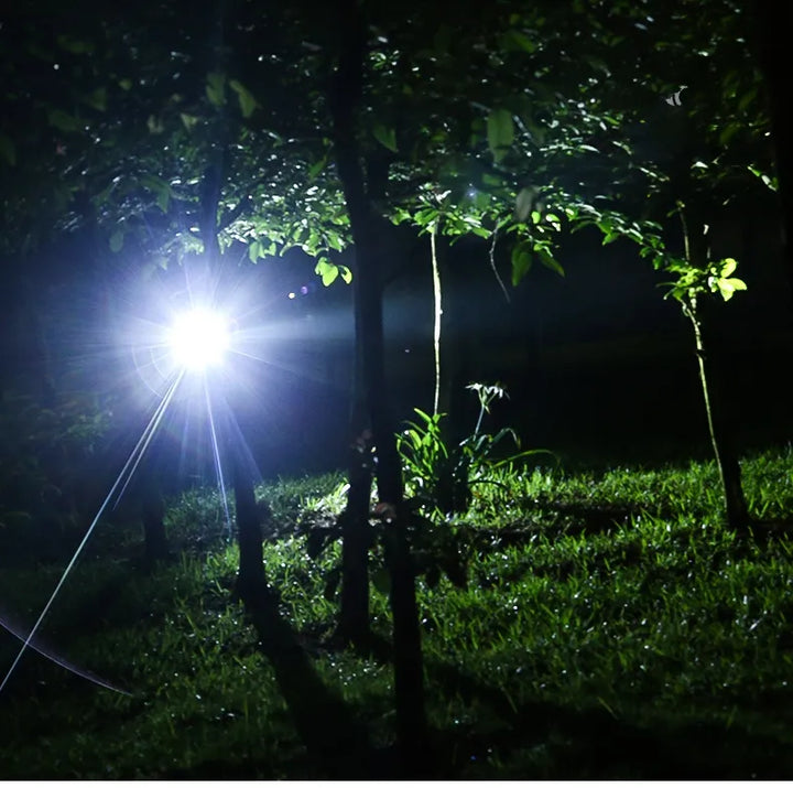 Durable waterproof LED headlamp with powerful zoom, ideal for nocturnal outdoor exploration