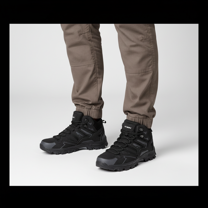 Waterproof hiking boots designed for comfort and durability on diverse terrains