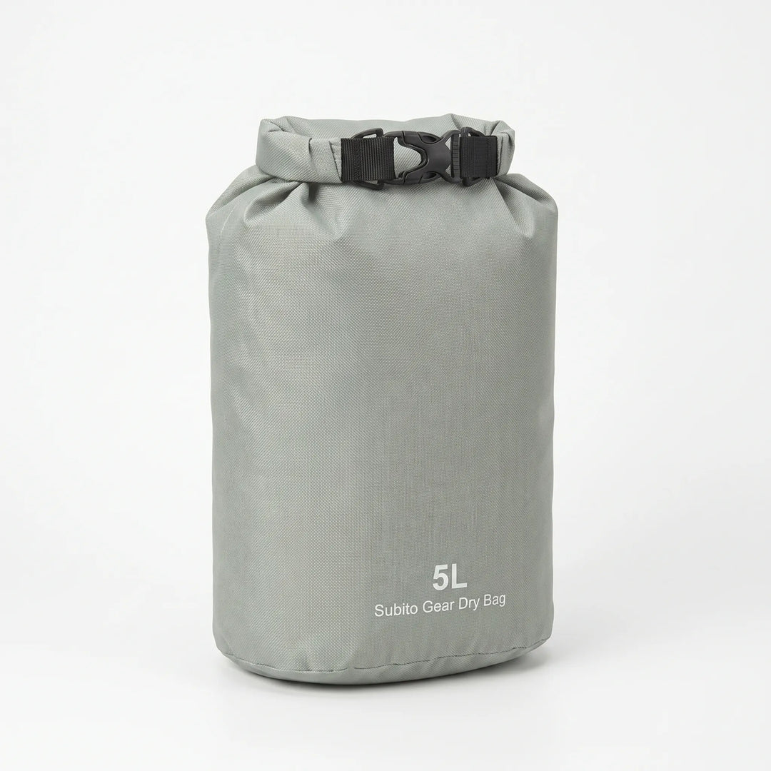 Adventure-ready waterproof roll-top dry bag. Lightweight, durable outdoor gear for hiking and kayaking.