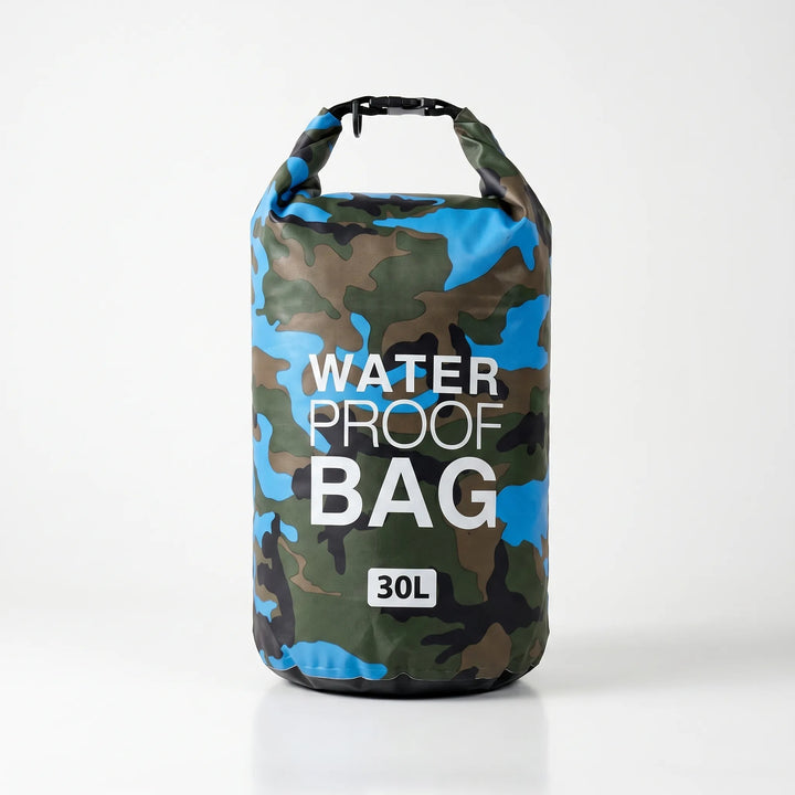 Secure roll-top dry backpack, ensuring your essentials stay dry during any water adventure.