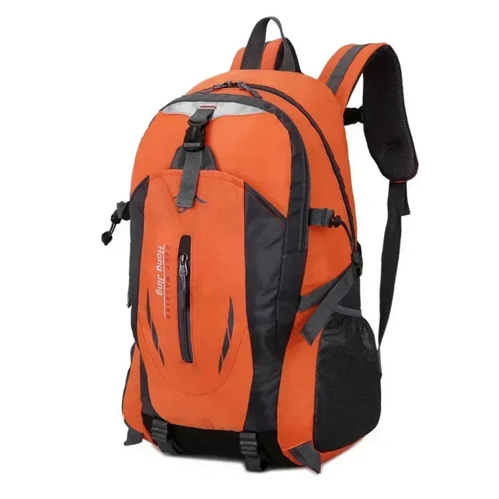 Multi-compartment waterproof travel backpack for organized daily carry. Durable unisex adventure gear & commuter bag.